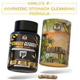 STOMACH CLEANSER Daily Cleanse Ayurvedic Supplement | Probiotic Soluble Fiber For Smooth Morning Bowel Movement & Constipation Prevention | 100% Natural