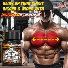 PLANTOSTERONE - Muscle Building & Testo-Boosting Ayurvedic Supplement | Helps Gain Muscle Size & Strength, with Increase in Sexual Drive | 100% Natural