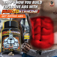PLANTOSTERONE - Muscle Building & Testo-Boosting Ayurvedic Supplement | Helps Gain Muscle Size & Strength, with Increase in Sexual Drive | 100% Natural