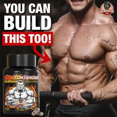 PLANTOSTERONE - Muscle Building & Testo-Boosting Ayurvedic Supplement | Helps Gain Muscle Size & Strength, with Increase in Sexual Drive | 100% Natural