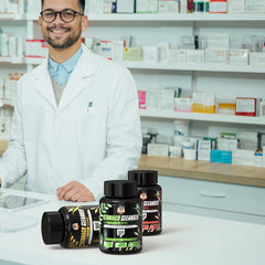 STOMACH CLEANSER KIT- Intestine Detox + Daily Cleanse (2 Ayurvedic Supplements) | Probiotic Soluble Fiber Combo For Instant Colon Detox & Daily Bowel Movement | 100% Natural